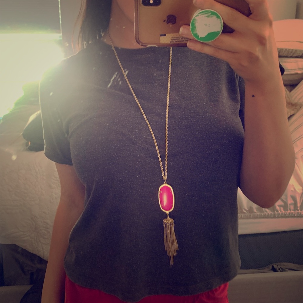 Kendra Scott Rayne long pendant necklace